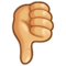 Thumbs Down emoji on Samsung